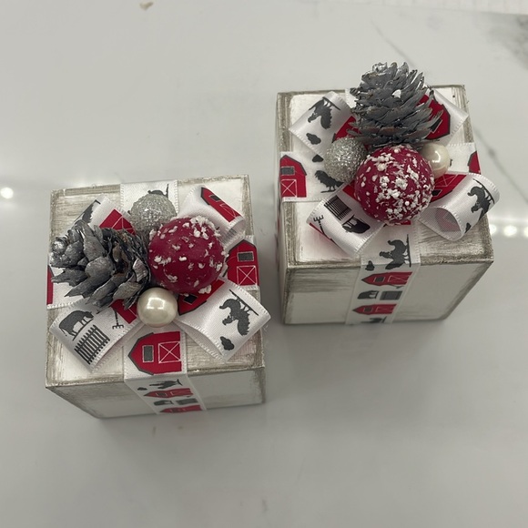 Mini wooden box gifts with rustic farmhouse decor. - Picture 3 of 10